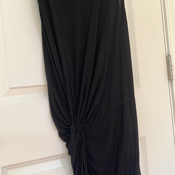 Clu Black Side Knot Jersey Dress - Picture 2 of 5